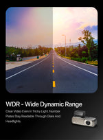 Nextro Dashcam X600 - DualVision, including Hardware kit