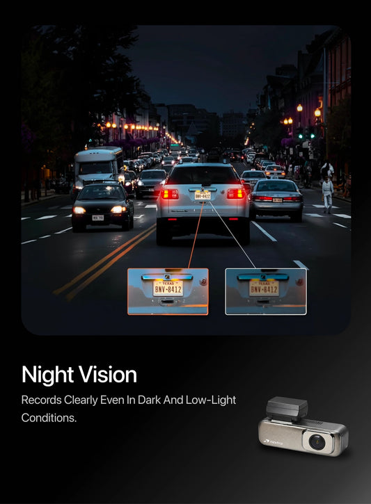 Nextro Dashcam X600 - DualVision, including Hardware kit