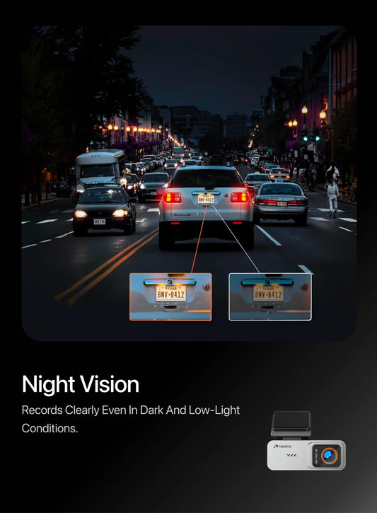 Nextro Dashcam X700 - DualVision Plus