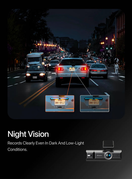 Nextro Dashcam X900 – TriVision