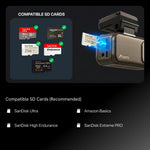Nextro Dashcam X600 - DualVision, including Hardware kit