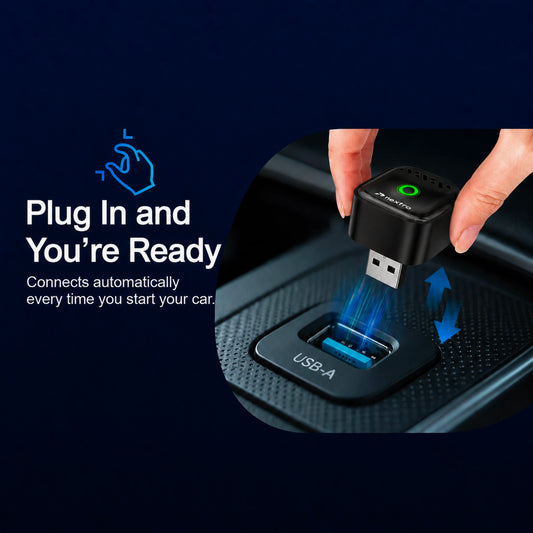 Nextro N70 – 2 in 1 Wireless Adapter for CarPlay & Android Auto